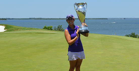 SAF golf alum annika clark